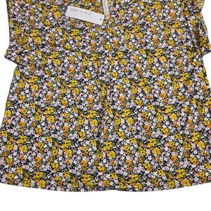 Dear Scarlett Navy Ditzy Floral Shirt